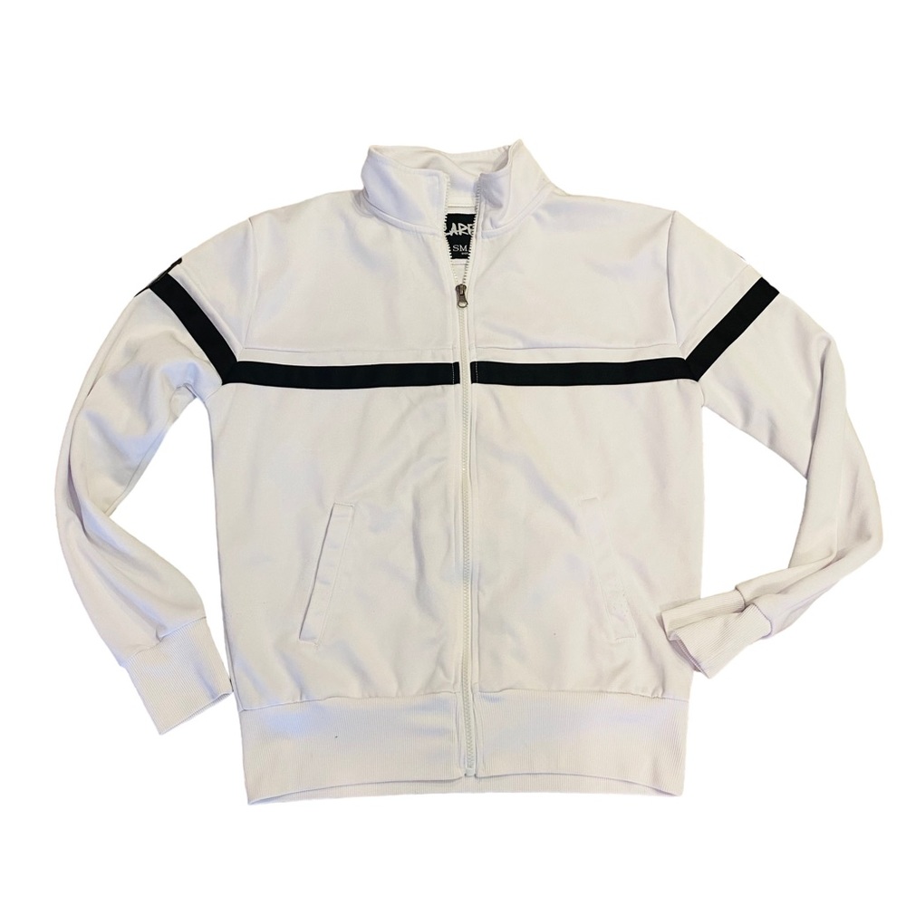 ⭐️ CARBON White Zip Up Jacket